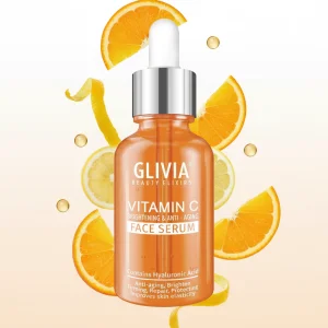 Glivia Vitamin C Serum – Brightening & Anti-Aging Face Serum | Fades Dark Spots & Boosts Glow